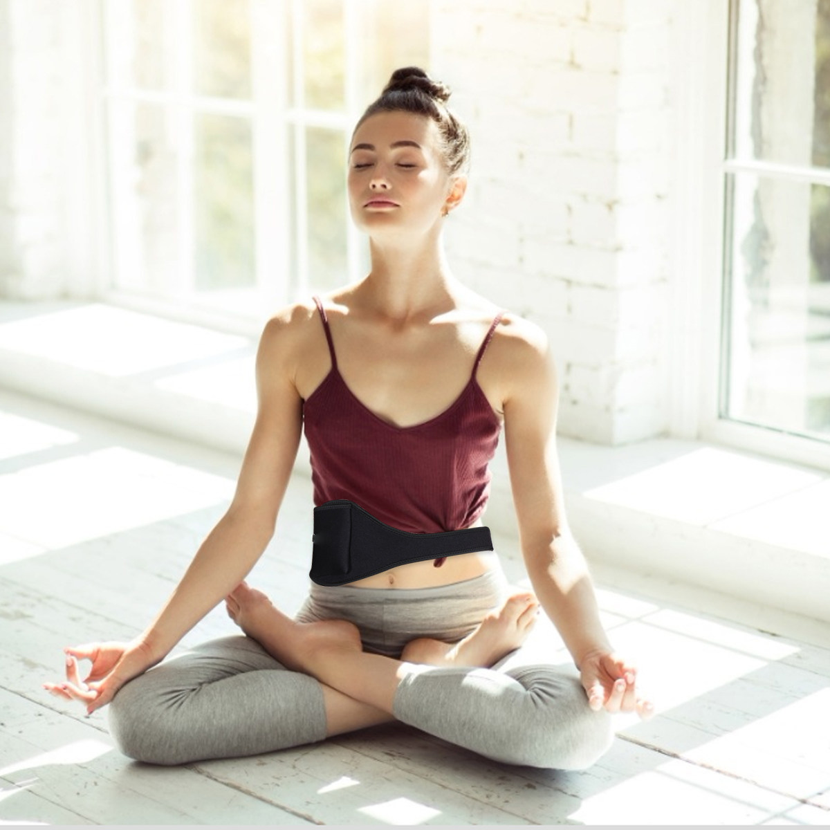 Yoga Fitness Instructor - حزام حمل الميكروفون للمدربين الرياضيين، حزام