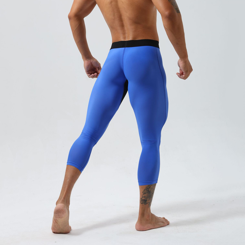 Yoga Fitness For Men - بنطلون رياضي رجالي عالي الخصر ضاغط