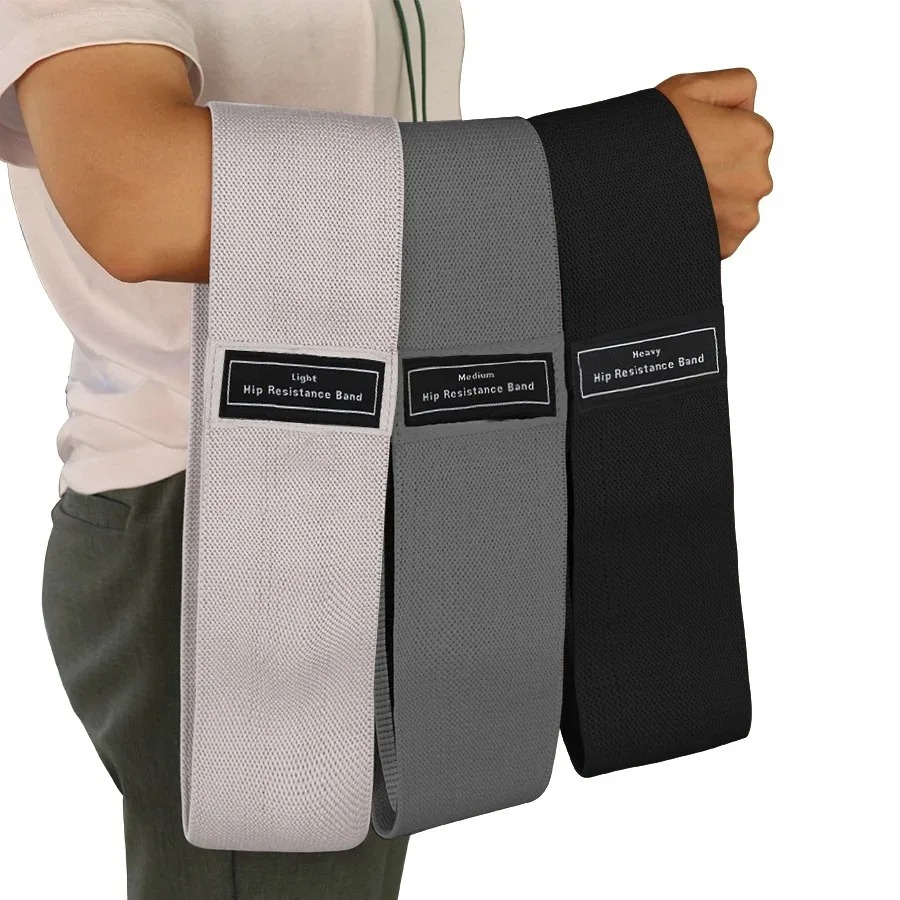 Yoga Fitness Stretching Strap - النسيج المقاومة الورك الغنيمة العصابات الغلوت