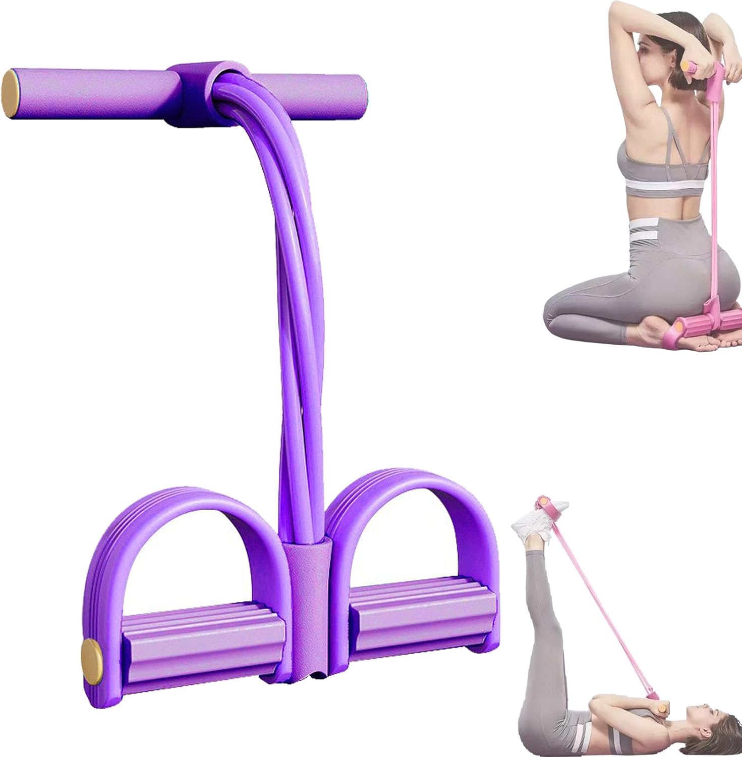 Yoga Fitness Stretching Strap - شريط مطاطي متعدد الوظائف لتمارين اللياقة