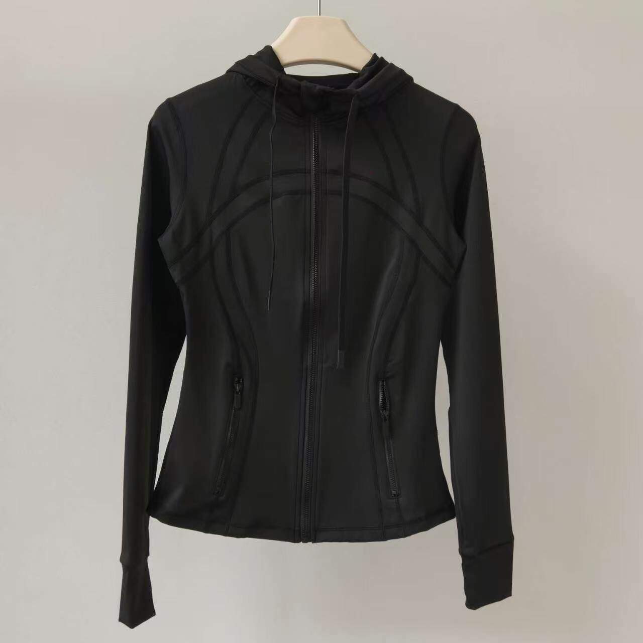 سترة يوجا نسائية بأكمام طويلة، - مراجعة Yoga Fitness Jacket وسعره