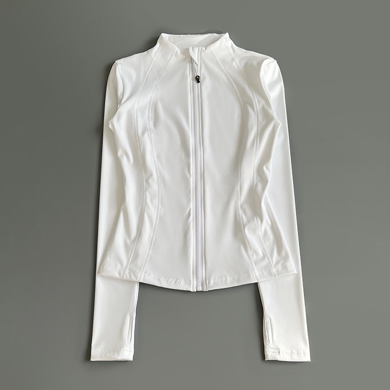 جاكيت رياضي نسائي بأكمام طويلة - مراجعة Yoga Fitness Jacket وسعره