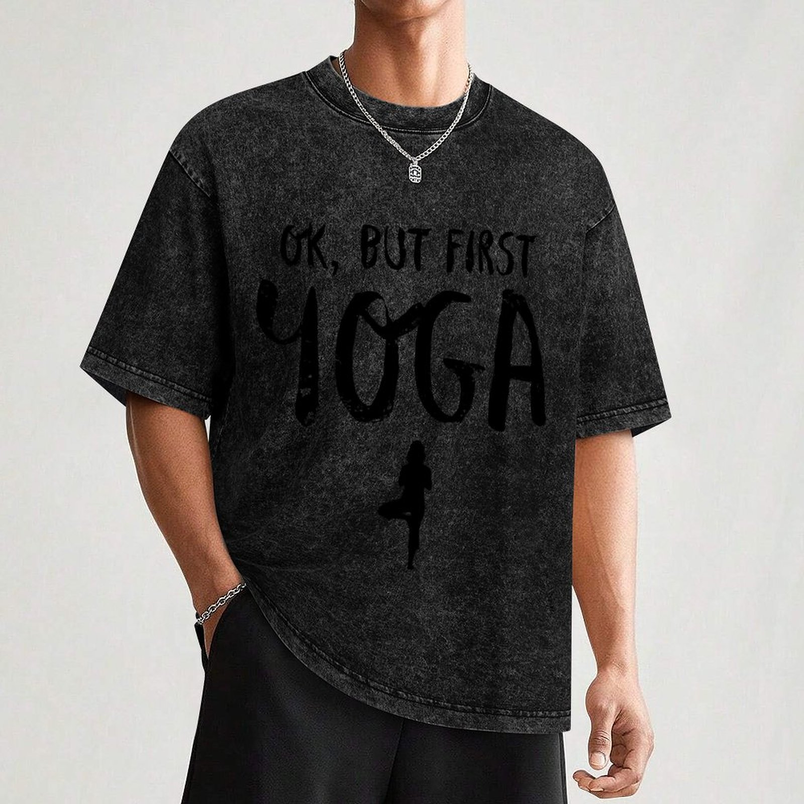 تي شيرت Ok But First Yoga Funn - مراجعة Yoga Fitness First وسعره