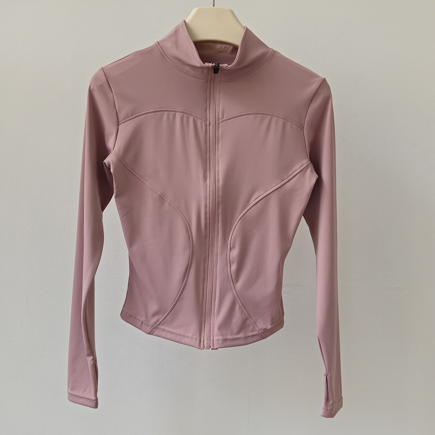 سترة يوجا نسائية ضيقة سريعة ال - مراجعة Yoga Fitness Jacket وسعره