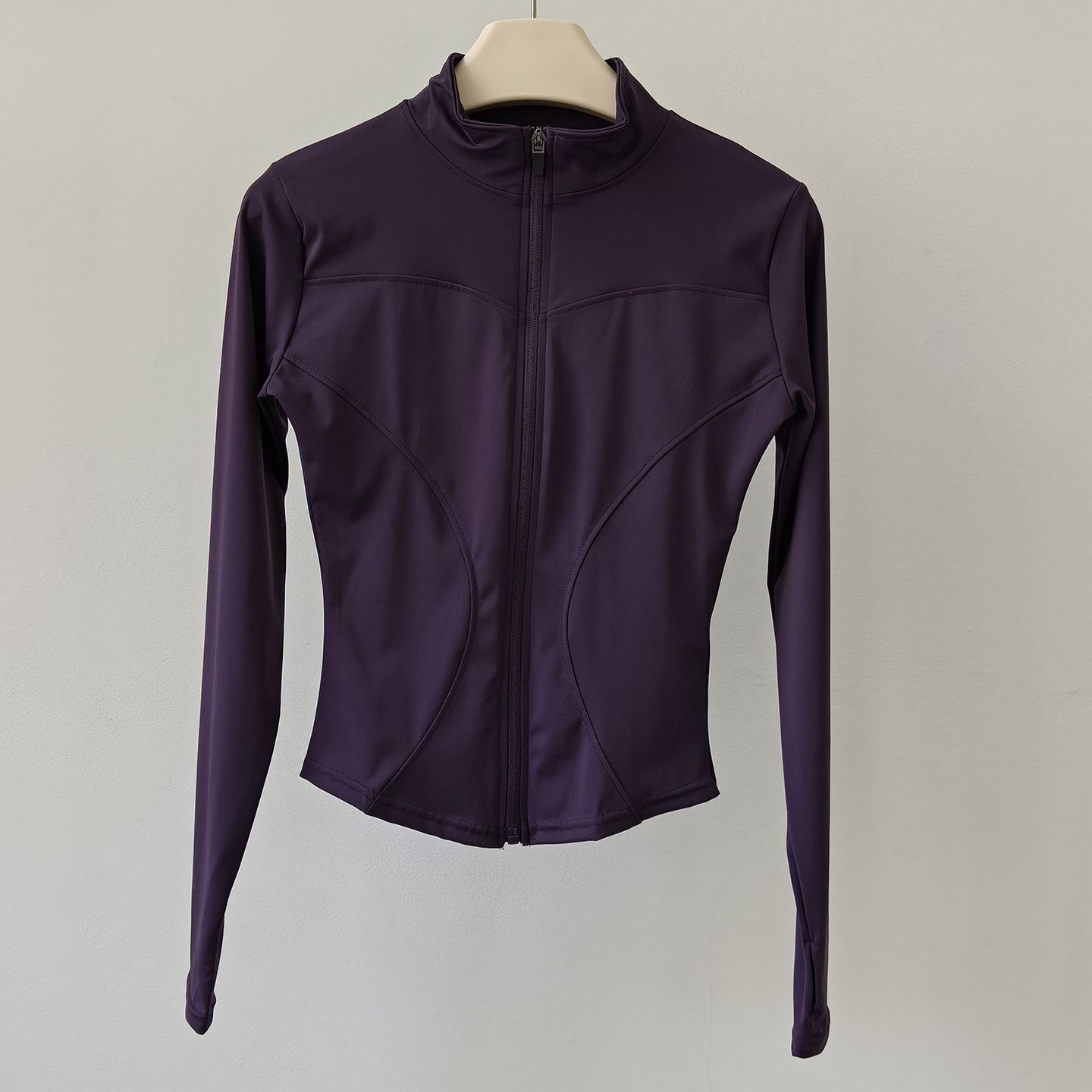 سترة يوجا نسائية ضيقة سريعة ال - مراجعة Yoga Fitness Jacket وسعره