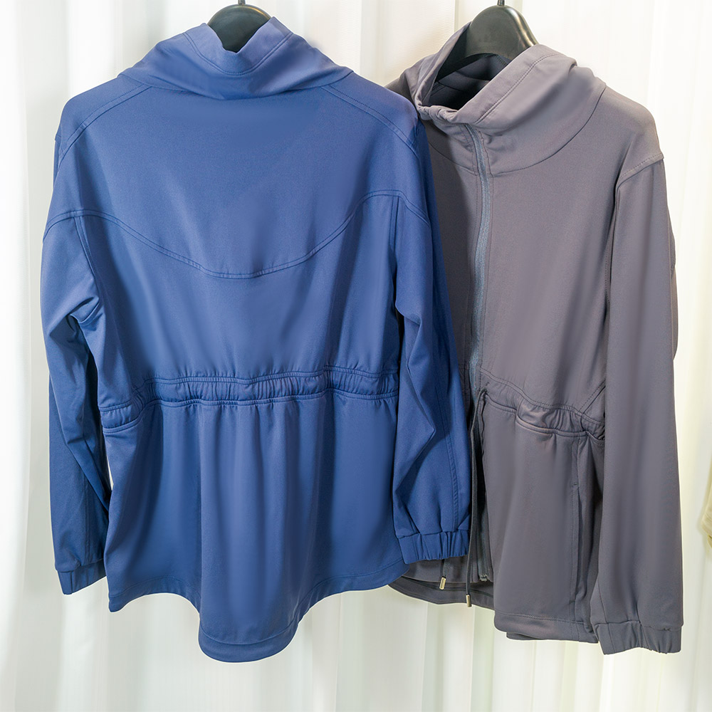 ملابس يوغا بتصميم ربيعي وخريفي - مراجعة Yoga Fitness Jacket وسعره