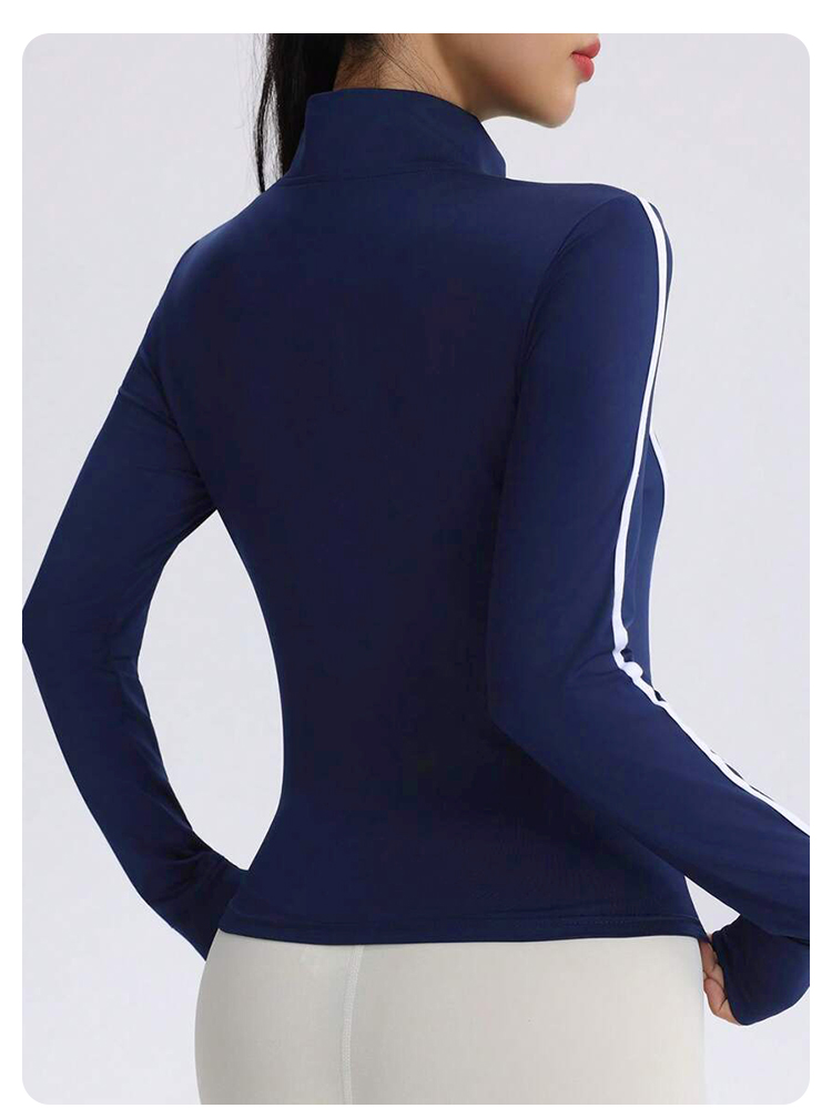 سترة رياضية نسائية قابلة للتنف - مراجعة Yoga Fitness Jacket وسعره