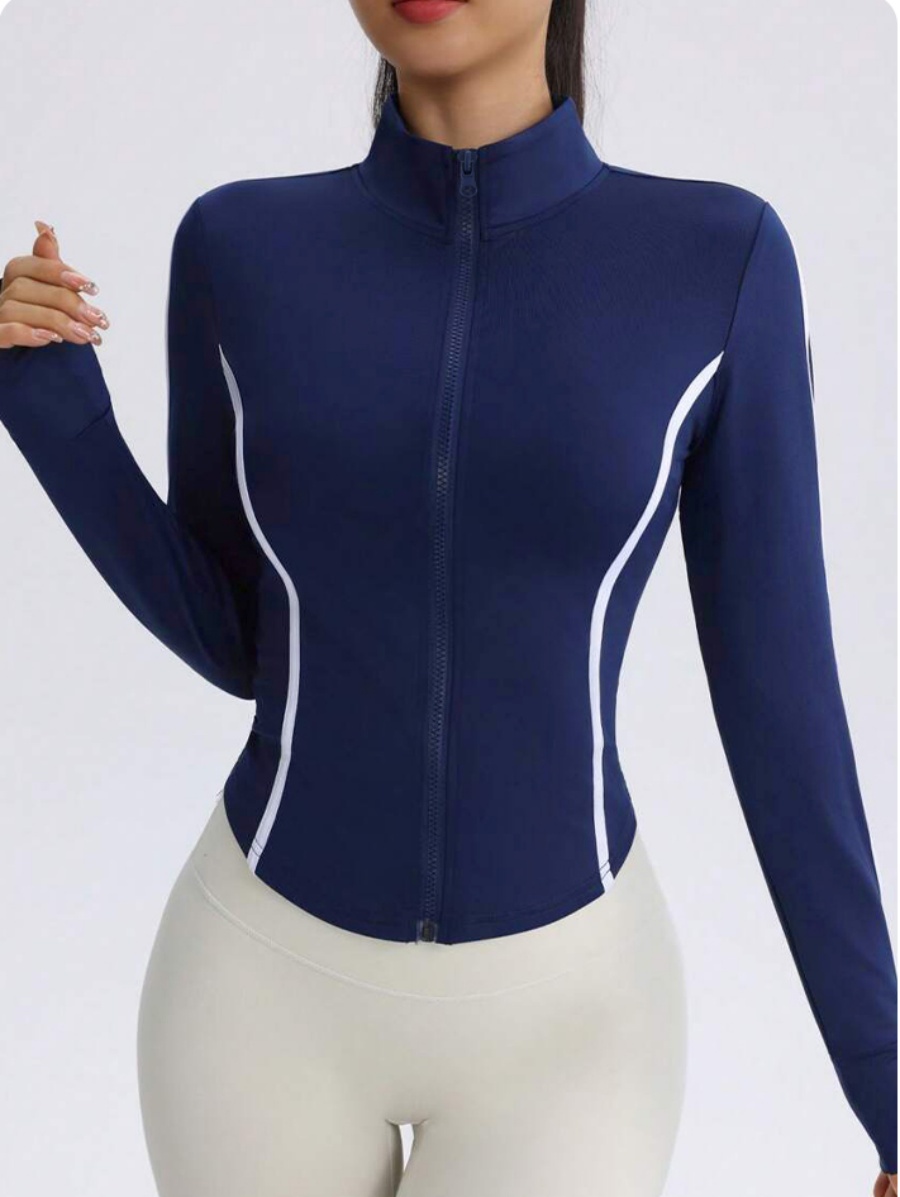 سترة رياضية نسائية قابلة للتنف - مراجعة Yoga Fitness Jacket وسعره