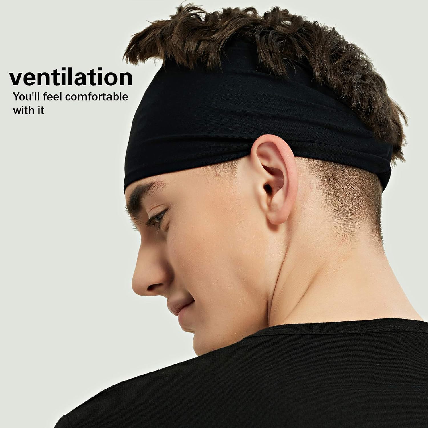 عصابة رأس رياضية للجري واللياق - مراجعة Yoga Fitness Stretching Strap وسعره